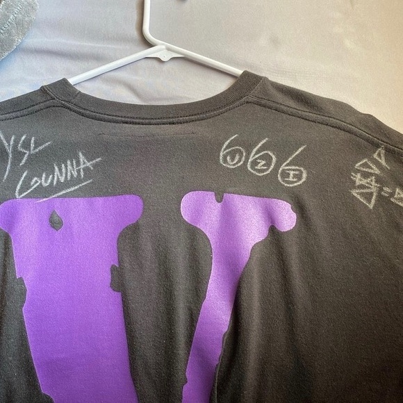 VLONE STAPLE TEE PURPLE - Picture 3 of 6